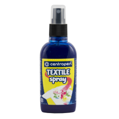 Barva na textil ve spreji CENTROPEN 1139 modrý 110 ml