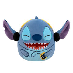 SQUISHMALLOWS Disney Stitch se sluchátky, 25 cm