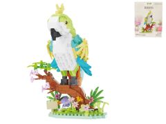 Stavebnice papoušek 485ks v krabičce