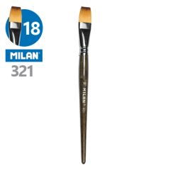 Milan  Štětec plochý MILAN č. 18 - 321