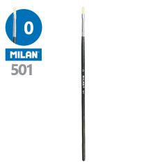 Milan  Štětec plochý MILAN č. 0 - 501
