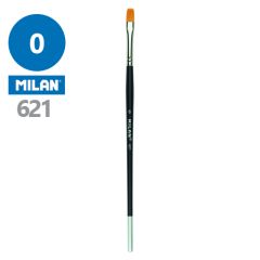 Štětec plochý MILAN č. 0 - 621 Premium Synthetic