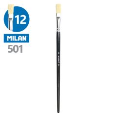 Milan  Štětec plochý MILAN č.12 - 501