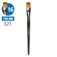 Milan  Štětec plochý MILAN č. 16 - 321