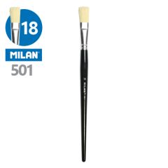 Milan  Štětec plochý MILAN č.18 - 501