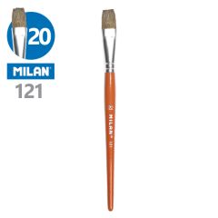 Milan  Štětec plochý MILAN č. 20 - 121