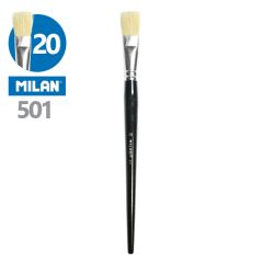 Milan  Štětec plochý MILAN č.20  - 501