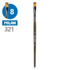 Milan  Štětec plochý MILAN č. 8 - 321