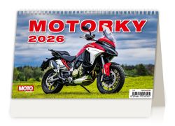 Helma 365  Stolní kalendář 2026 Motocykly CZ/SR