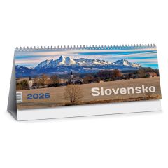 Stolní kalendář Slovensko 2026