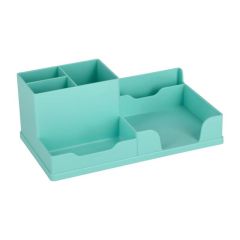 Stolní organizér - pastelově zelený