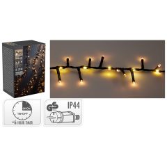 Světelný řetěz 710 LED teplá bílá, délka 10 m, venkovní. použití, 230V, efekt vodopádu