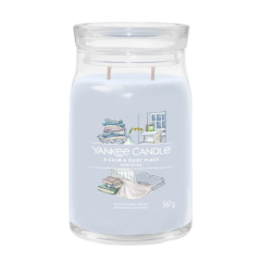 Svíčka Yankee Candle - A CALM & QUIET PLACE, velká