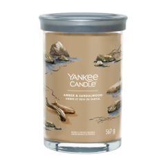 Svíčka Yankee Candle - AMBER & SANDALWOOD, velká