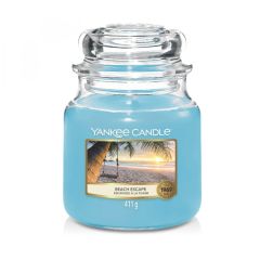 Yankee Candle  Svíčka Yankee Candle -  BEACH ESCAPE, střední