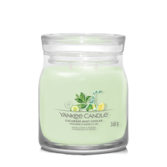 Svíčka Yankee Candle - CUCUMBER MINT COOLER, střední