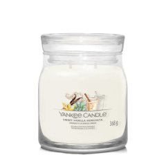 Svíčka Yankee Candle - SWEET VANILLA HORCHATA, střední