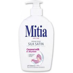 Tekuté mýdlo Mitia Silk Satin s dávkovačem 500 ml
