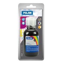 Milan  Temperová barva MILAN 125 ml černá - blistr