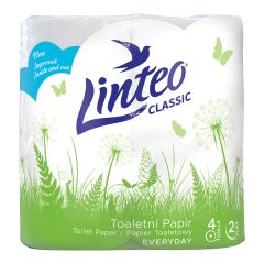 Toaletní papír Linteo Classic 4 ks (2-vrstvý, 15m)