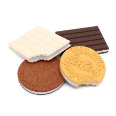 Trhací blok, 80 listů/čistý - Snack s vůní (mix vzorů)