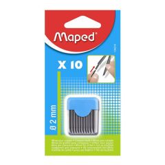 MAPED  Tuha do kružítka MAPED 2 mm, 10 ks