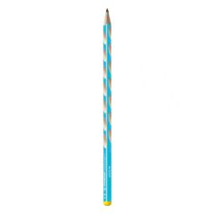 Tužka grafitová STABILO EASY S pro leváky - světle modrá