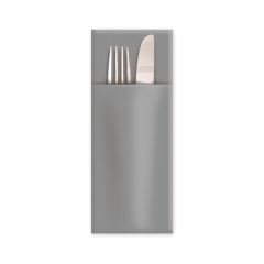 Ubrousek CutleryStar PREMIUM šedý 40 x 32 cm [50 ks]