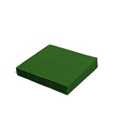 Ubrousek (PAP FSC Mix) 3vrstvý tmavě zelený 40 x 40 cm [250 ks]
