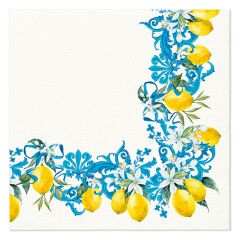 Ubrousky PAW AIRLAID 40x40 cm - Citrus Baroque