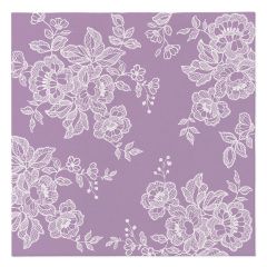 Paw  Ubrousky PAW AIRLAID 40x40 cm - Soft Lace Violet