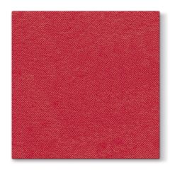 Ubrousky PAW AIRLAID L 40x40cm Unicolor Red