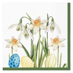 Ubrousky PAW L 33x33cm Easter Garden