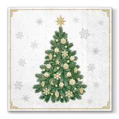 Ubrousky PAW L 33x33cm  Frosty Tree