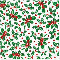 Ubrousky PAW L 33x33cm Holly Pattern