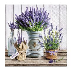 Paw  Ubrousky PAW L 33x33cm Lavender in Bucket