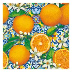 Ubrousky PAW L 33x33cm Orange Boom