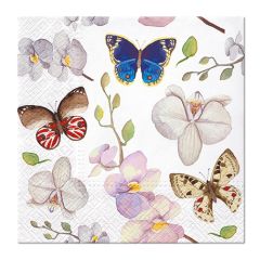 Ubrousky PAW L 33x33cm Orchidej Butterfly