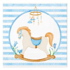 Ubrousky PAW L 33x33cm Pastel Dream blue