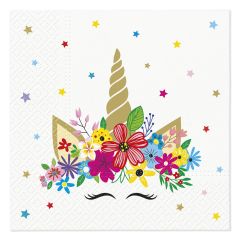 Paw  Ubrousky PAW L 33x33cm Unicorn Party