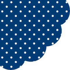 Paw  Ubrousky PAW R 32 cm Dots Dark Blue