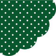 Paw  Ubrousky PAW R 32 cm Dots Dark Green