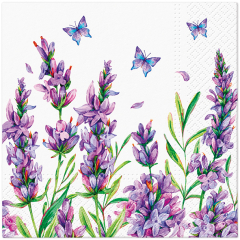 Paw  Ubrousky TaT 33x33cm Lavender Butterfly