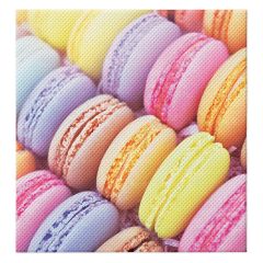 Ubrousky TaT 38x40cm Softpoint Sweet Macarons