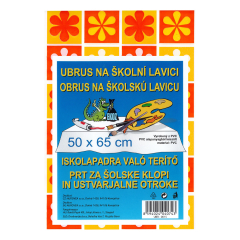 Obrus na školní lavice 50x65 cm, mix