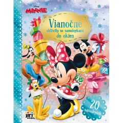 Vánoční aktivity se samolepkami do oken Minnie