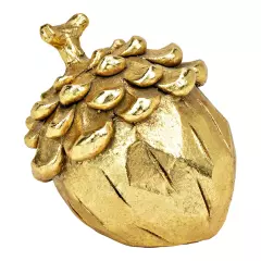WURM  Vánoční dekorace žalud 9 cm - zlatá
