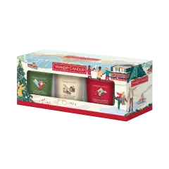 Vánoční sada (3x Tumbler malá svíčka ve skle)