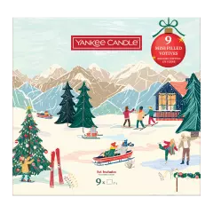 Vánoční set (4x votivní svíčka ve skle) Kniha