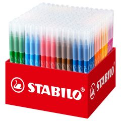 Stabilo  Vláknový fix STABILO power 240 ks balení - 20 různých barev